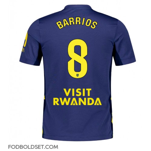 Atletico Madrid Pablo Barrios #8 Udebanetrøje 2025-26 Kortærmet